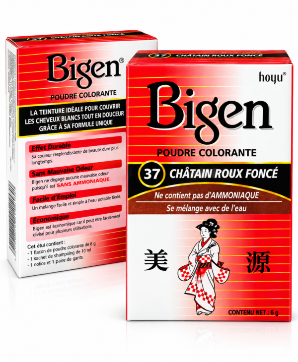 acheter Bigen poudre colorante Bigen poudre colorante 6 g Bigen coloration permanente 6 g Bigen sans ammoniaque poudre colorante cheveux sans ammoniaque coloration Bigen cheveux noirs coloration Bigen cheveux châtains Bigen noir naturel 58 Bigen noir oriental 59 Bigen noir bleu 88 Bigen brun foncé 57 Bigen châtain clair 46 Bigen châtain moyen 47 Bigen châtain doré 26 Bigen acajou foncé 96 Bigen châtain roux foncé 37 teinture Bigen poudre coloration japonaise Bigen Bigen Powder Hair Color Bigen Permanent Powder Hair Colour Bigen hair color powder acheter teinture Bigen en France Bigen coloration cheveux afro Bigen coloration cheveux crépus coloration cheveux afro sans ammoniaque teinture cheveux afro Bigen poudre colorante cheveux noirs Bigen Poudre Colorante 6 g – Coloration Permanente Sans Ammoniaque – Teintes au Choix