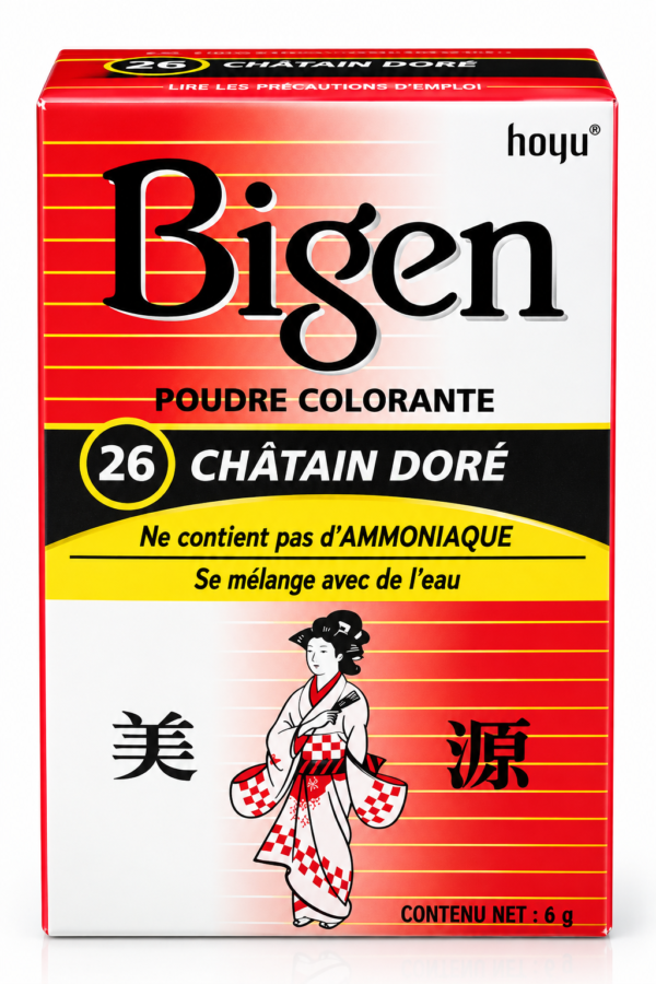 acheter Bigen poudre colorante Bigen poudre colorante 6 g Bigen coloration permanente 6 g Bigen sans ammoniaque poudre colorante cheveux sans ammoniaque coloration Bigen cheveux noirs coloration Bigen cheveux châtains Bigen noir naturel 58 Bigen noir oriental 59 Bigen noir bleu 88 Bigen brun foncé 57 Bigen châtain clair 46 Bigen châtain moyen 47 Bigen châtain doré 26 Bigen acajou foncé 96 Bigen châtain roux foncé 37 teinture Bigen poudre coloration japonaise Bigen Bigen Powder Hair Color Bigen Permanent Powder Hair Colour Bigen hair color powder acheter teinture Bigen en France Bigen coloration cheveux afro Bigen coloration cheveux crépus coloration cheveux afro sans ammoniaque teinture cheveux afro Bigen poudre colorante cheveux noirs Bigen Poudre Colorante 6 g – Coloration Permanente Sans Ammoniaque – Teintes au Choix