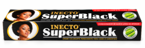 Inecto SuperBlack – Coloration Permanente Noire 28 ml + Révélateur 23 ml