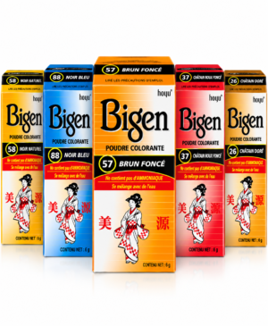 Bigen Poudre Colorante 6 g – Coloration Permanente Sans Ammoniaque – Teintes au Choix