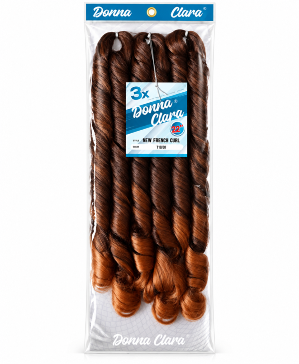 Donna Clara New French Curl, Donna Clara French Curl, New French Curl 22 pouces, French Curl 22 pouces, French Curl 3X, mèches Donna Clara, mèches bouclées, mèches afro, mèches cheveux afro, extensions cheveux afro, extensions bouclées, mèches pour tresses, mèches pour braids, mèches pour twists, mèches pour crochet braids, mèches tressage, cheveux synthétiques, mèches bouclées 22 pouces, mèches 3X22, mèches 22 pouces, lot de 3 mèches, mèches Donna Clara 3X, Donna Clara 22", New French Curl 3X22. Donna Clara + New French Curl + 3X + 22" + 3 mèches + mèches bouclées + extensions cheveux afro