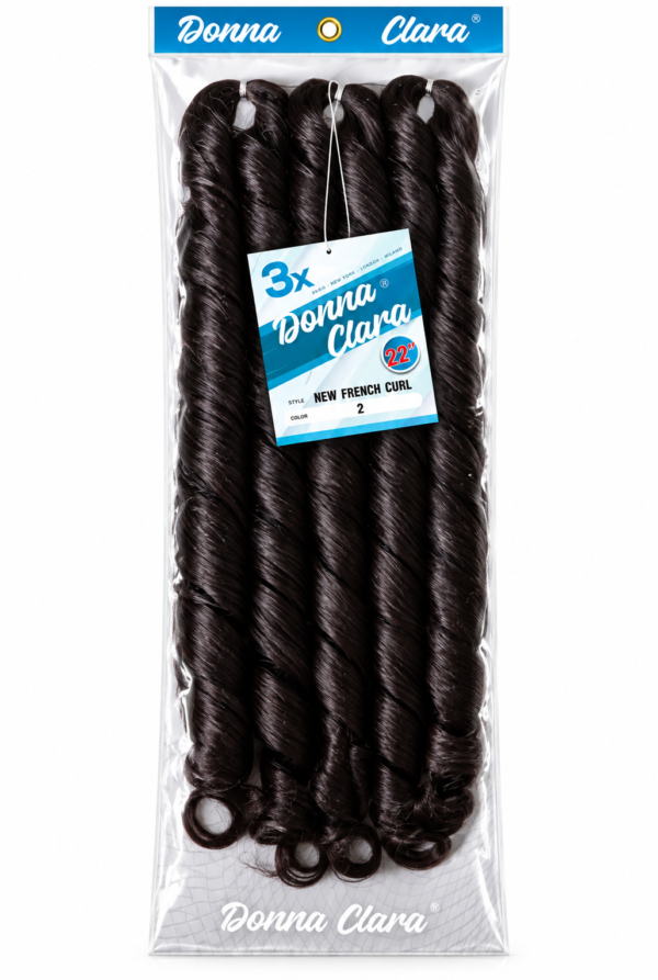 Donna Clara New French Curl, Donna Clara French Curl, New French Curl 22 pouces, French Curl 22 pouces, French Curl 3X, mèches Donna Clara, mèches bouclées, mèches afro, mèches cheveux afro, extensions cheveux afro, extensions bouclées, mèches pour tresses, mèches pour braids, mèches pour twists, mèches pour crochet braids, mèches tressage, cheveux synthétiques, mèches bouclées 22 pouces, mèches 3X22, mèches 22 pouces, lot de 3 mèches, mèches Donna Clara 3X, Donna Clara 22", New French Curl 3X22. Donna Clara + New French Curl + 3X + 22" + 3 mèches + mèches bouclées + extensions cheveux afro