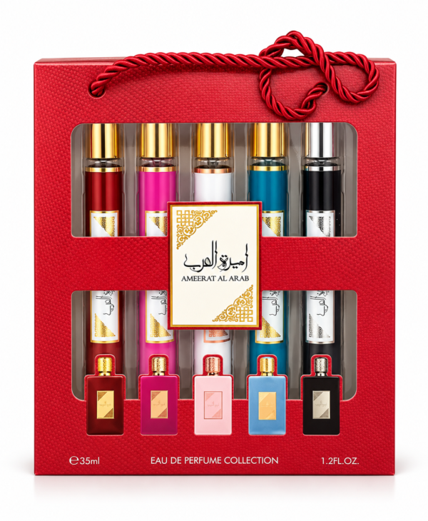 Coffret 5 Eaux de Parfum Mystical 35 ml – 5 Parfums Assortis – 175 ml – Coffret Parfum Femme & Homme