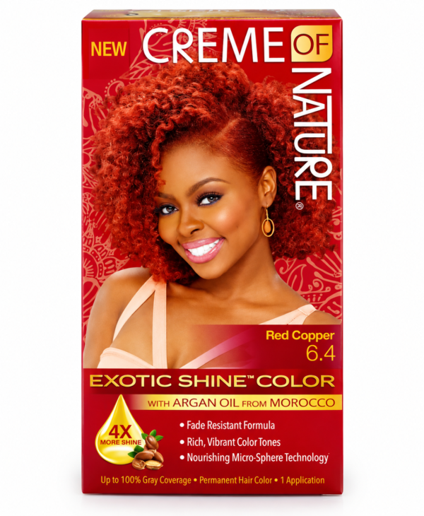 Coloration Cheveux Crème of Nature – Couleurs Intenses et Brillantes – Plusieurs Teintes au Choix