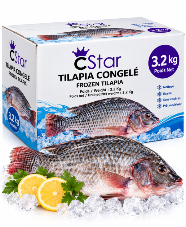 tilapia, tilapia congelé, tilapia surgelé, poisson tilapia, tilapia entier, tilapia 3,2 kg, tilapia 3.2 kg, poisson africain, poisson africain surgelé, poisson africain congelé, poisson entier congelé, poisson entier surgelé, tilapia prêt à cuisiner, tilapia nettoyé, tilapia écaillé, tilapia sans viscères, poisson prêt à cuire, poisson surgelé, poisson congelé, tilapia cuisine africaine, poisson cuisine africaine, tilapia braisé, tilapia grillé, tilapia frit, tilapia en sauce.