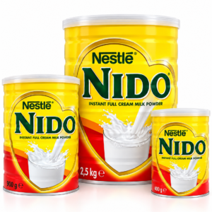 Nido Nestlé, lait Nido, lait en poudre Nido, lait entier en poudre, lait en poudre Nestlé, Nido 400g, Nido 900g, Nido 2,5kg, lait Nido 400g, lait Nido 900g, lait Nido 2,5kg, poudre de lait entier, lait instantané, Nido instantané