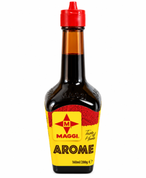Arôme Maggi, Maggi Arôme, sauce Maggi, arôme liquide Maggi, assaisonnement liquide Maggi, Maggi 160 ml, Maggi 200 g, condiment liquide, arôme pour riz, assaisonnement pour viande, sauce pour poisson, Maggi cuisine africaine, Maggi pour sauce, Maggi pour bouillon, condiment pour légumes, assaisonnement pour marinade, Maggi épicerie africaine, acheter Arôme Maggi, Maggi en ligne, assaisonnement pour plats africains, arôme Maggi pour riz gras, condiment pour cuisine familiale.