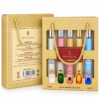 Coffret Mystical Eau de Parfum coffret parfum Mystical, Mystical Eau de Parfum Collection, coffret 5 parfums, coffret parfum oriental, parfum Mousuf Musk, parfum Sapphire, coffret cadeau parfum, eau de parfum Mystical, assortiment de parfums, collection de parfums, coffret parfum doré, parfum en coffret cadeau, parfums format voyage, coffret parfumerie, cadeau parfum élégant, achat coffret parfum en ligne, parfum arabe, parfum oriental en coffret, coffret parfum multicolore.