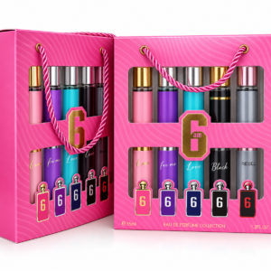Coffret Parfum 6 AM – Collection de 5 Eaux de Parfum coffret parfum 6 AM, parfum 6AM, 6 AM Eau de Parfum Collection, coffret 5 parfums, coffret eau de parfum, parfum For Me, parfum Love, parfum Black, parfum Rebel, coffret parfum rose, coffret cadeau parfum, collection de parfums, assortiment de parfums, parfum en coffret, mini parfums, coffret parfum à offrir, parfum homme femme, coffret beauté, achat parfum en ligne, coffret parfum pas cher.
