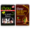10 PCS Shampooing Cheveux Noirs pour Hommes Femmes