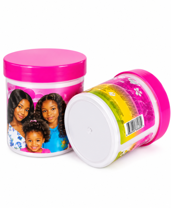 African Pride Dream Kids Olive Miracle Quick Bounce Crème Démêlante pour Cheveux Bouclés, Frisés et Crépus – Soin Enfant