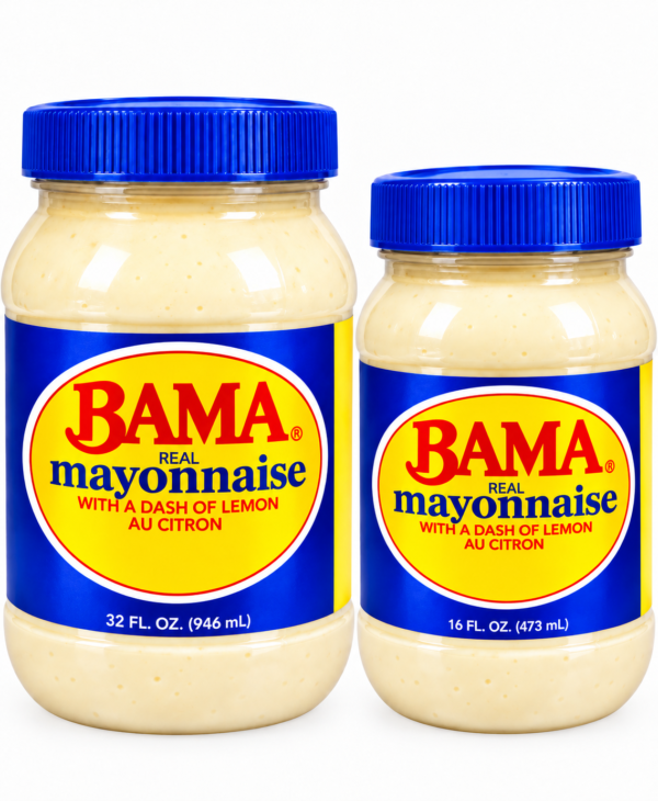 mayonnaise BAMA, mayonnaise Bama au citron, BAMA Real Mayonnaise, mayonnaise américaine, sauce mayonnaise BAMA, mayonnaise 473 ml, mayonnaise 946 ml, mayonnaise crémeuse, acheter mayonnaise BAMA, mayonnaise africaine, épicerie africaine en ligne, produits alimentaires africains, sauce pour sandwich, mayonnaise pour burger, mayonnaise pour salade, sauce pour poulet, condiment pour poisson, sauce pour grillades, mayonnaise cuisine africaine
