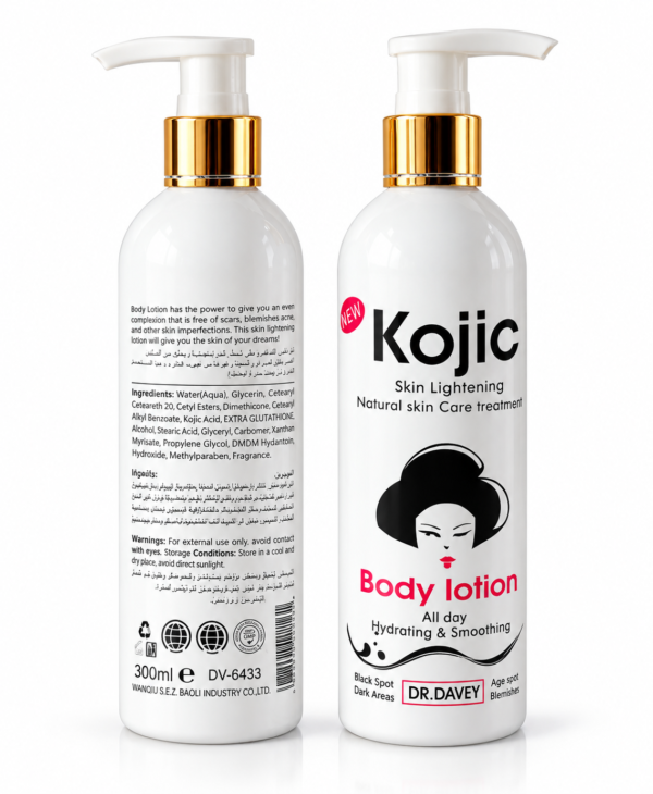 Duo de lotions corporelles Kojic Dr Davey Kojic, lotion Kojic Dr Davey, Dr Davey Body Lotion, lotion corporelle Kojic, lait corporel hydratant, lotion hydratante pour le corps, soin corporel lissant, lotion pour peau sèche, soin des taches pigmentaires, lotion pour teint irrégulier, lotion corps Dr Davey, soin corporel quotidien, cosmétique Dr Davey, lotion corporelle en ligne, acheter lotion Dr Davey, lait corporel Kojic, soin hydratant pour le corps, lotion pour zones sombres, cosmétique beauté peau, lotion corporelle à l’acide kojique. Expressions de