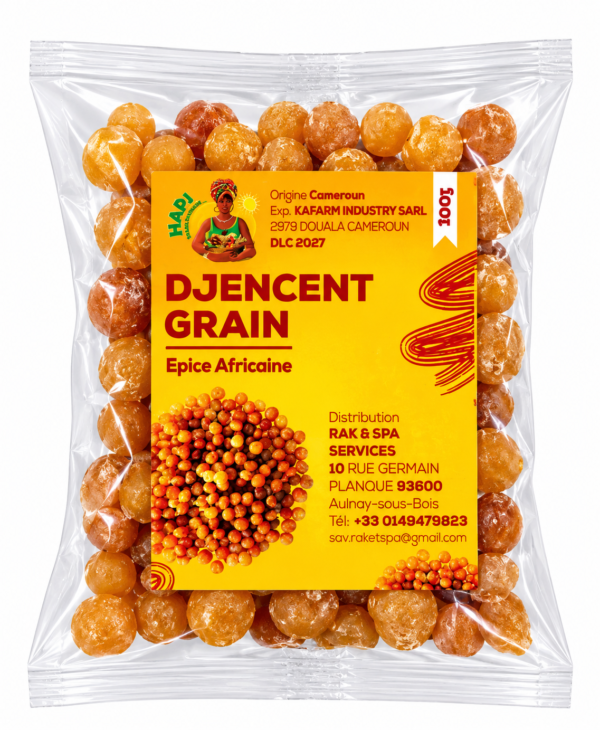 Pochette de graines de djengent épicées djencent grain, djencent, djencent cameroun, djencent grain cameroun, épice djencent, épice africaine, épice camerounaise, épices du Cameroun, épice africaine en grains, graines africaines, épice en grains, épices camerounaises, condiment africain, condiment camerounais, épices cuisine africaine, épices cuisine camerounaise, épice pour sauce africaine, épice pour poisson, épice pour viande, épice pour poulet, produits camerounais, produits africains, épicerie camerounaise, épicerie africaine.