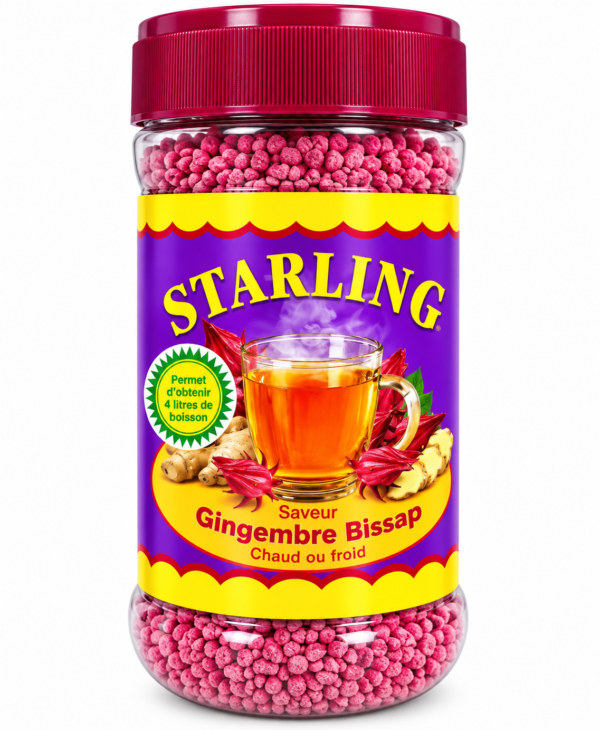 Pot de boisson instantanée Gingembre Bissap - Copie Boisson Starling Instantanée 4L.