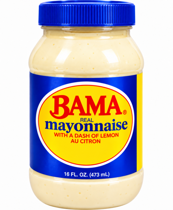 mayonnaise BAMA, mayonnaise Bama au citron, BAMA Real Mayonnaise, mayonnaise américaine, sauce mayonnaise BAMA, mayonnaise 473 ml, mayonnaise 946 ml, mayonnaise crémeuse, acheter mayonnaise BAMA, mayonnaise africaine, épicerie africaine en ligne, produits alimentaires africains, sauce pour sandwich, mayonnaise pour burger, mayonnaise pour salade, sauce pour poulet, condiment pour poisson, sauce pour grillades, mayonnaise cuisine africaine