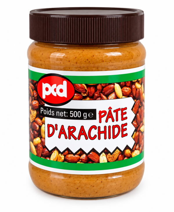 Pot de pâte d’arachide PCD pâte d’arachide PCD, pâte d’arachide 500 g, acheter pâte d’arachide, pâte de cacahuète, beurre de cacahuète PCD, pâte arachide cuisine africaine, pâte d’arachide pour mafé, pâte d’arachide pour sauce africaine, sauce arachide africaine, pâte d’arachide pour poulet, pâte d’arachide pour poisson, ingrédient cuisine africaine, produit alimentaire africain, épicerie africaine en ligne, pâte d’arachide Afrique, peanut paste PCD, African peanut butter, PCD peanut paste 500g.