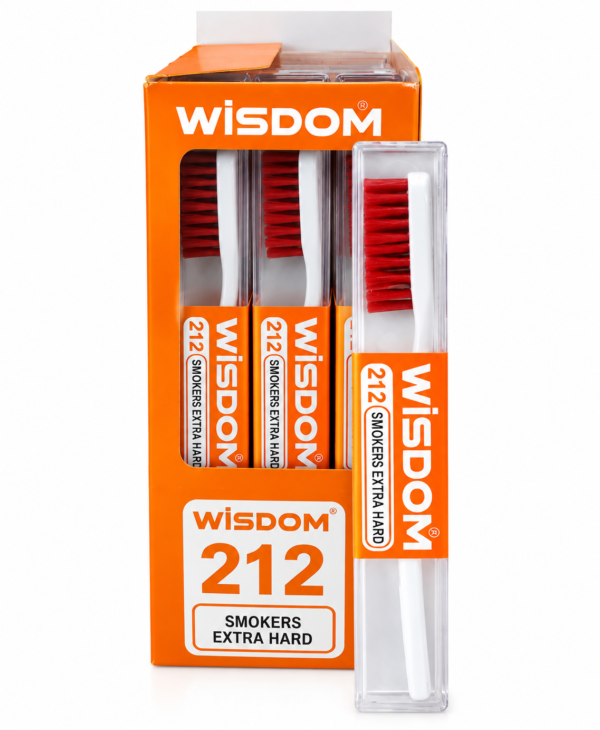 Brosse à dents WISDOM – Plusieurs couleurs et duretés disponibles