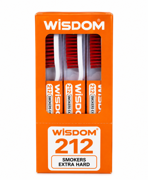 Brosse à dents WISDOM – Plusieurs couleurs et duretés disponibles