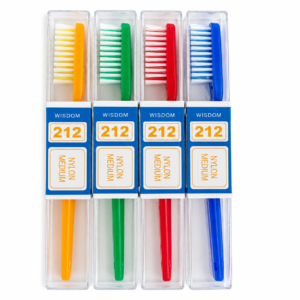 Brosse à dents WISDOM – Plusieurs couleurs et duretés disponibles