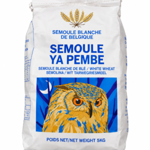 semoule YA PEMBE, semoule blanche YA PEMBE, Ya Pembe 5 kg, semoule blanche de blé, semoule blanche 5 kg, semoule africaine, semoule pour foufou, semoule pour fufu, semoule pour couscous, semoule pour bouillie, semoule de blé en sac, semoule cuisine africaine, semoule blanche Belgique, semoule pour sauces africaines, semoule grand format, semoule pour famille, semoule pour restaurant, acheter semoule Ya Pembe, semoule blanche en ligne, épicerie africaine en ligne, produits alimentaires africains.