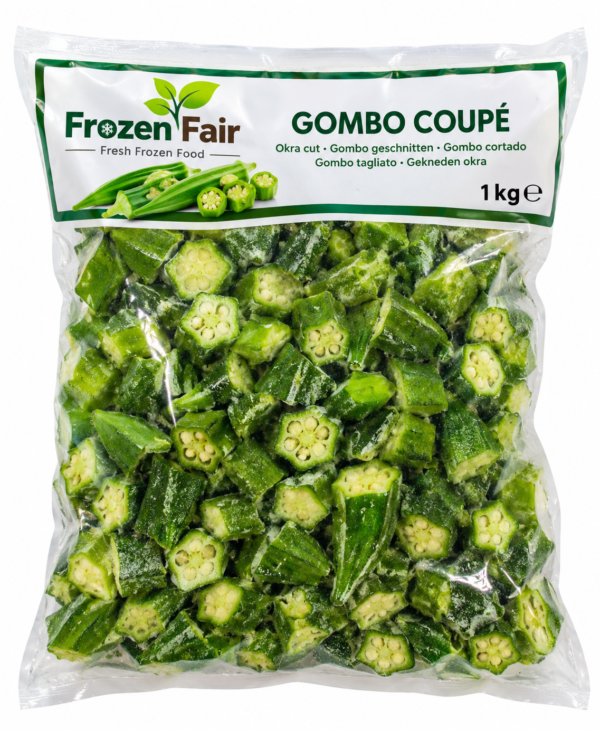 Sachet de gombo coupé surgelé Gombo, Okra, Gombo surgelé, Gombo coupé, Gombo congelé, Okra surgelé, Okra congelé, Gombo africain, Légume africain, Légumes surgelés, Cuisine africaine, Sauce gombo, Sauce kandia, Okra soup, Frozen Okra