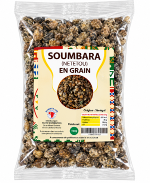 Soumbara, Nététou, Netetou, Soumbala, Soumbala Sénégal, Soumbara Sénégal, Dawadawa, Néré, Graines de Néré, Condiment africain, Condiment sénégalais, Épice africaine, Cuisine africaine, Cuisine sénégalaise, Thiéboudienne, Mafé, Sauce gombo, Soupou Kandia, Riz au poisson