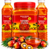 Trio de bouteilles d’huile de palme Mama Futa huile rouge Mama Futa, huile rouge ya Congo, huile de palme rouge, Mama Futa huile de palme, acheter huile rouge congolaise, huile rouge africaine, huile de palme 100 % naturelle, huile rouge pour pondu, huile rouge pour saka-saka, huile rouge pour moambe, huile rouge pour madesu, huile de palme pour cuisine africaine, huile rouge pour sauce africaine, huile de palme en bouteille, huile rouge en pot, épicerie congolaise en ligne, épicerie africaine en France, acheter huile de palme rouge en ligne, KAIROSHYB Market