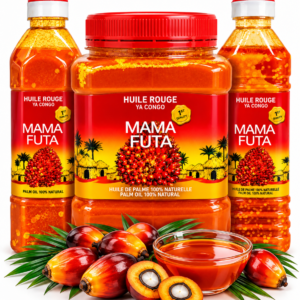 huile rouge Mama Futa, huile rouge ya Congo, huile de palme rouge, Mama Futa huile de palme, acheter huile rouge congolaise, huile rouge africaine, huile de palme 100 % naturelle, huile rouge pour pondu, huile rouge pour saka-saka, huile rouge pour moambe, huile rouge pour madesu, huile de palme pour cuisine africaine, huile rouge pour sauce africaine, huile de palme en bouteille, huile rouge en pot, épicerie congolaise en ligne, épicerie africaine en France, acheter huile de palme rouge en ligne, KAIROSHYB Market
